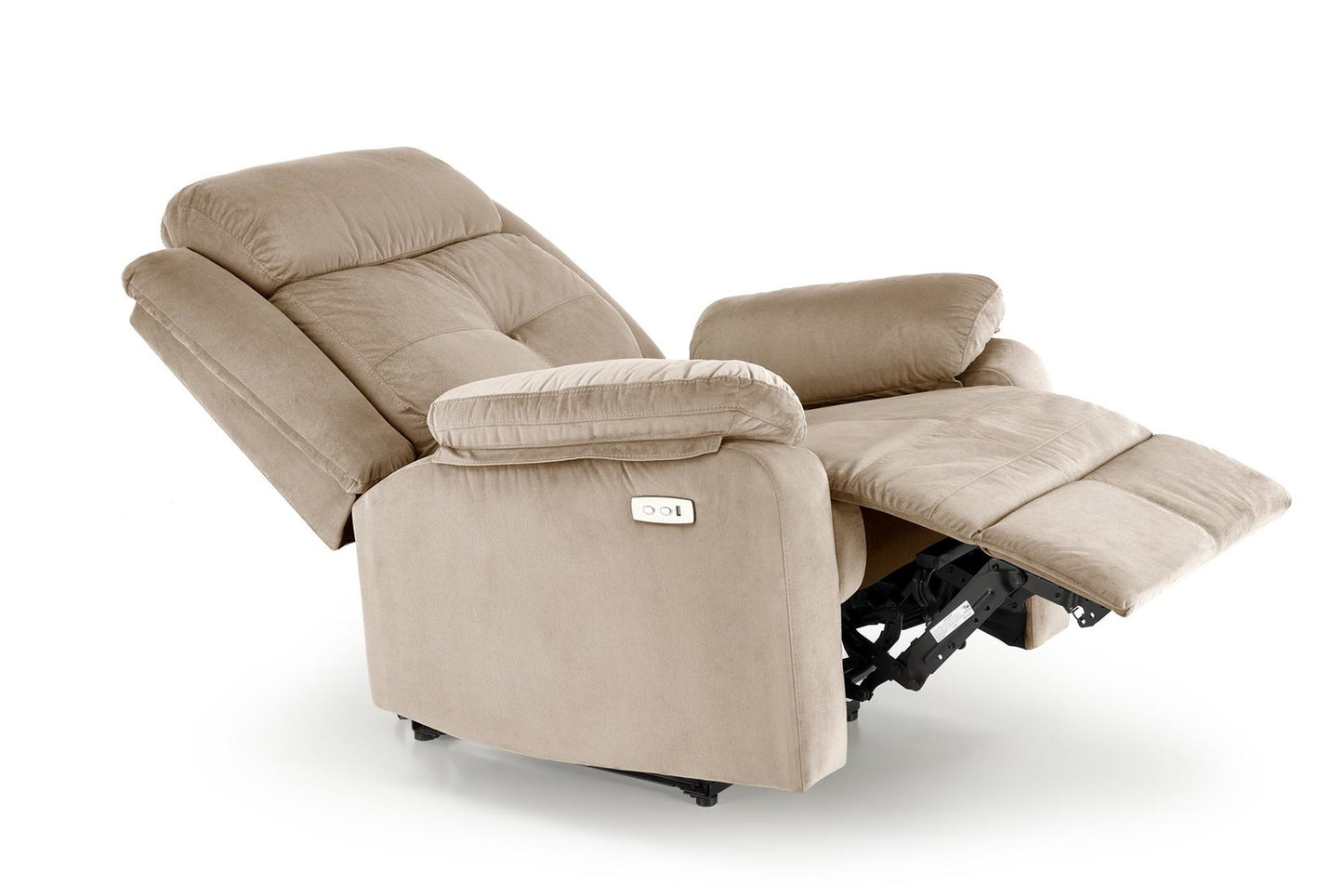 Krēsls Lorit 85/95–162/105/45 cm bēšs