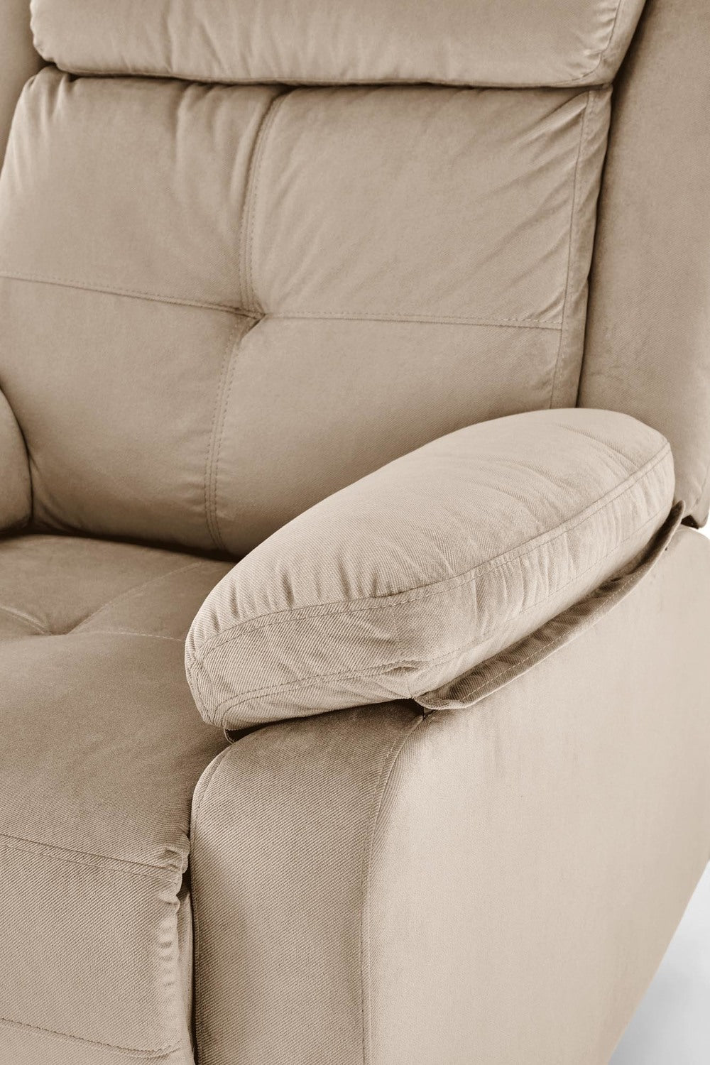 Krēsls Lorit 85/95–162/105/45 cm bēšs