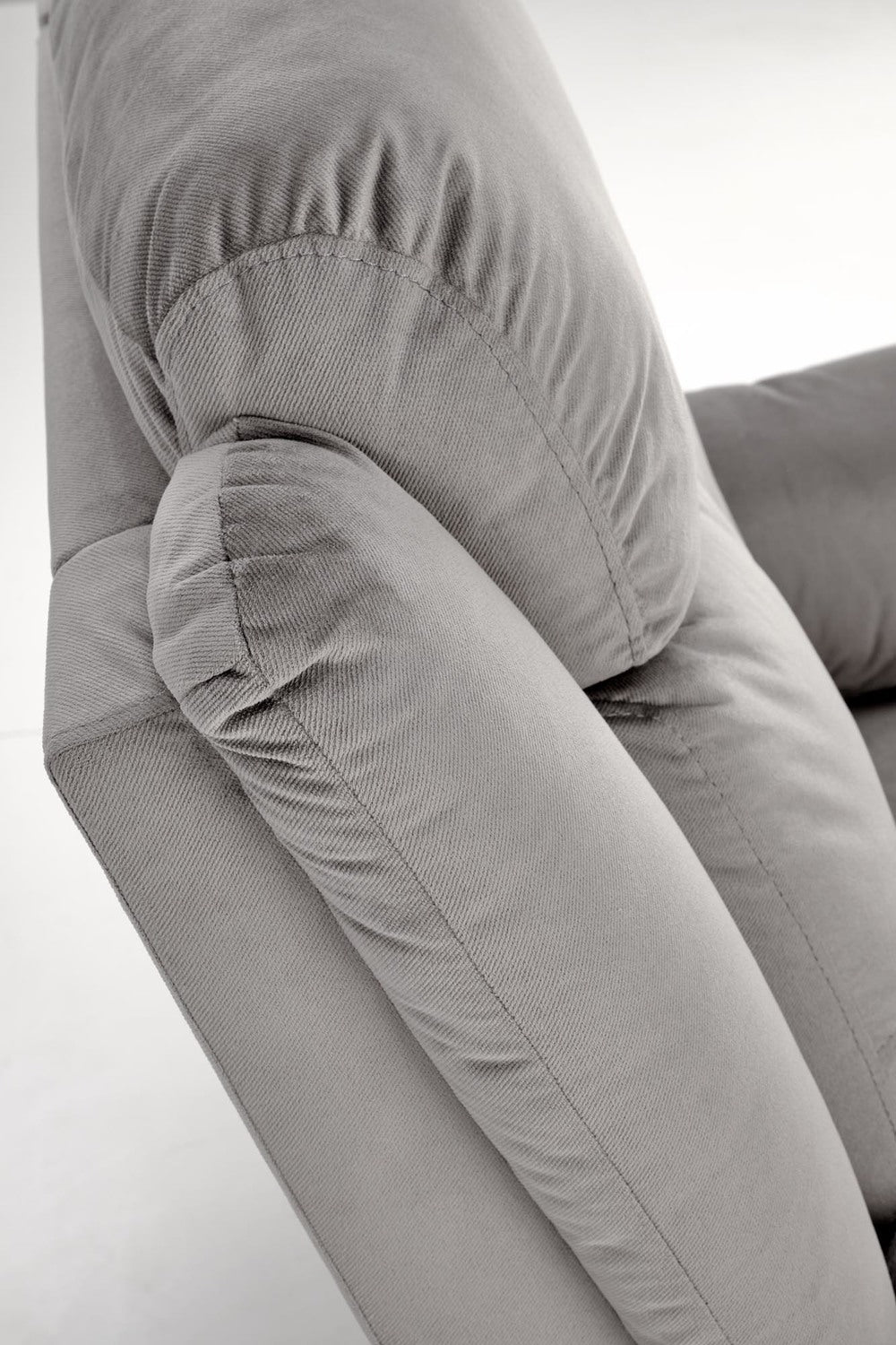 Krēsls Lorit 85/95–162/105/45 cm pelēks