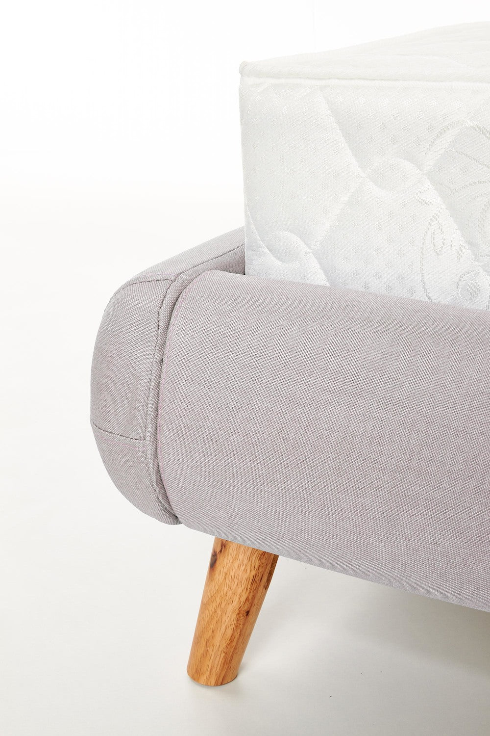 Gulta EL 140/160|200 cm gaiši pelēks - N1 Home