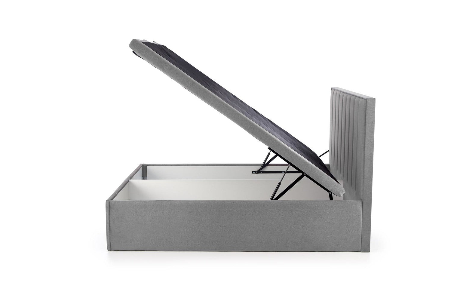 Gulta Asen 162/210/121 cm pelēks - N1 Home