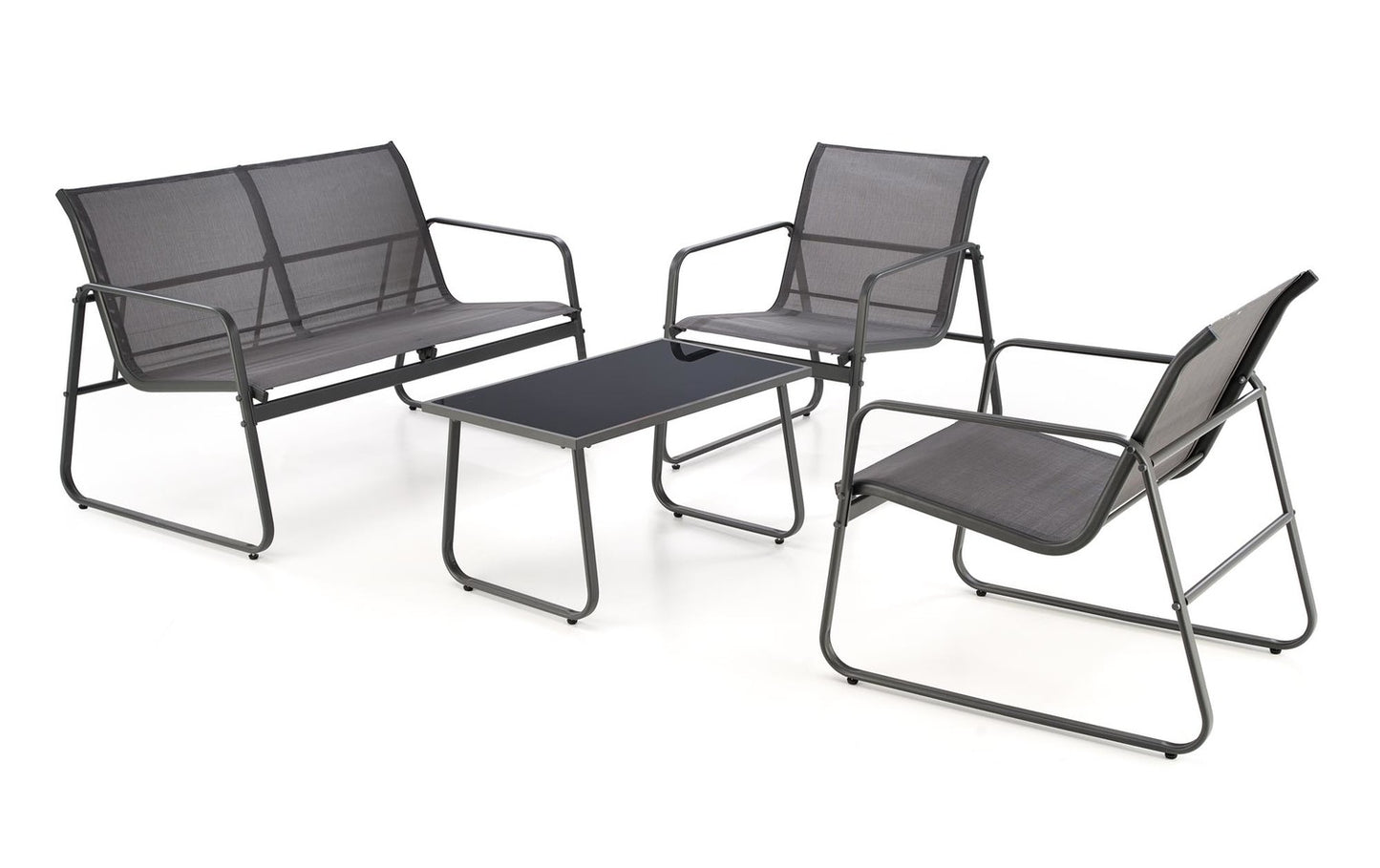 Dārza komplekts LIMA (dīvāns + krēsls 2x + kafijas galdiņš) - N1 Home