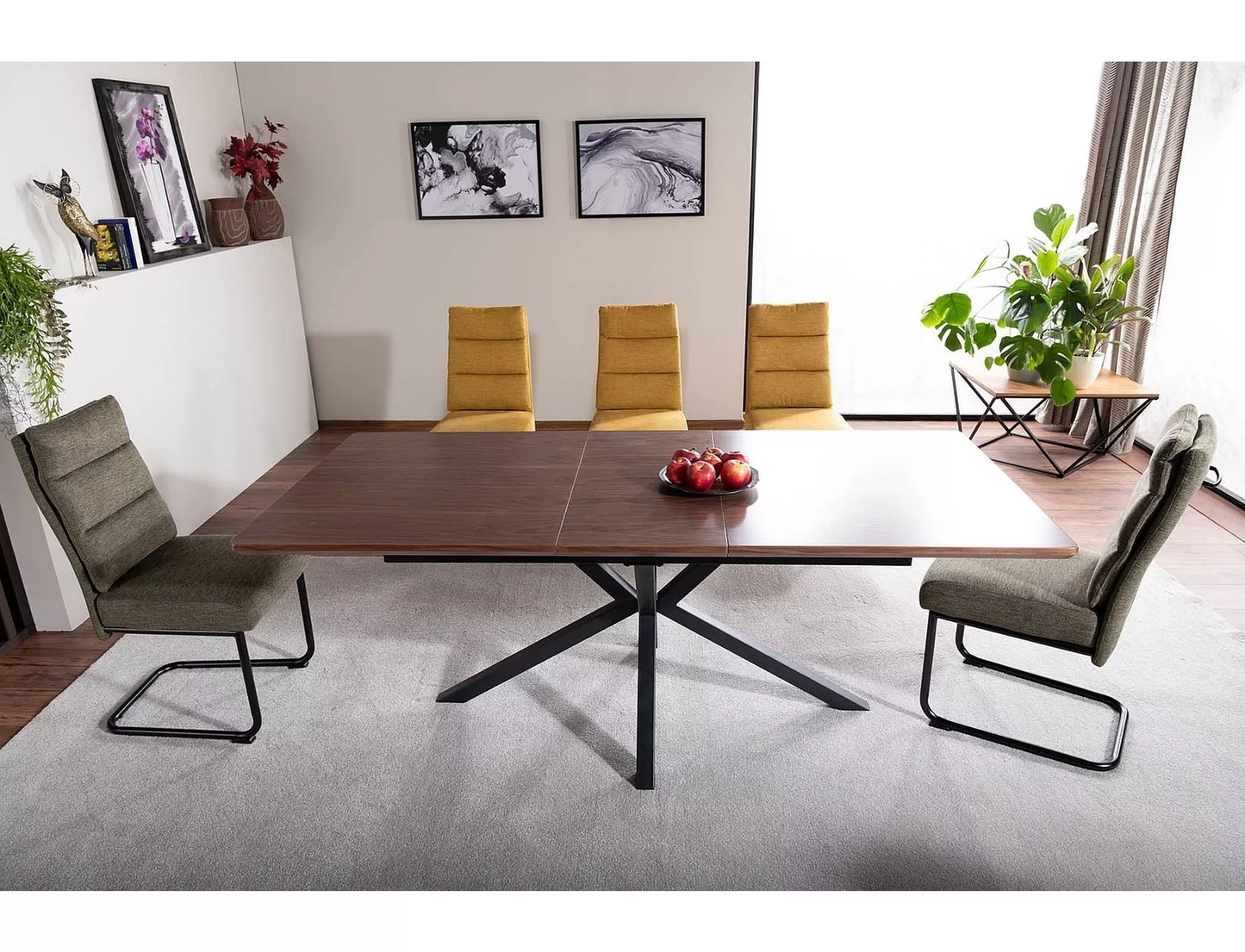 Galds IVO 75/90/160 (200) rieksts - N1 Home