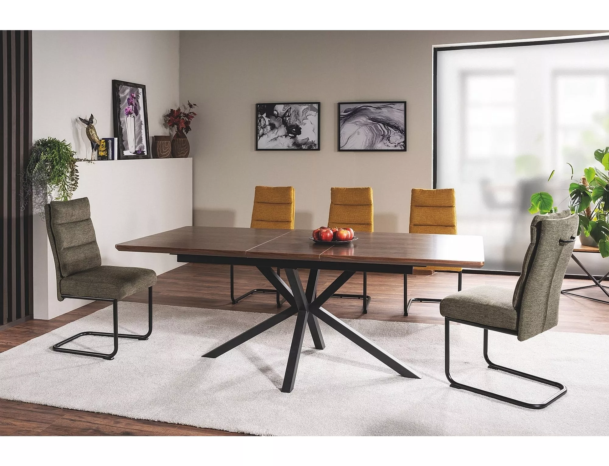 Galds IVO 75/90/160 (200) rieksts - N1 Home