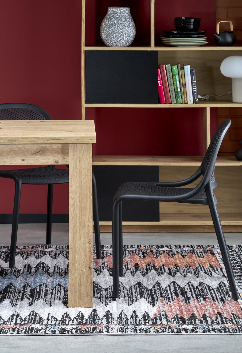 Galds Bagi 120-160/80/77/95 cm amatnieks ozols - N1 Home