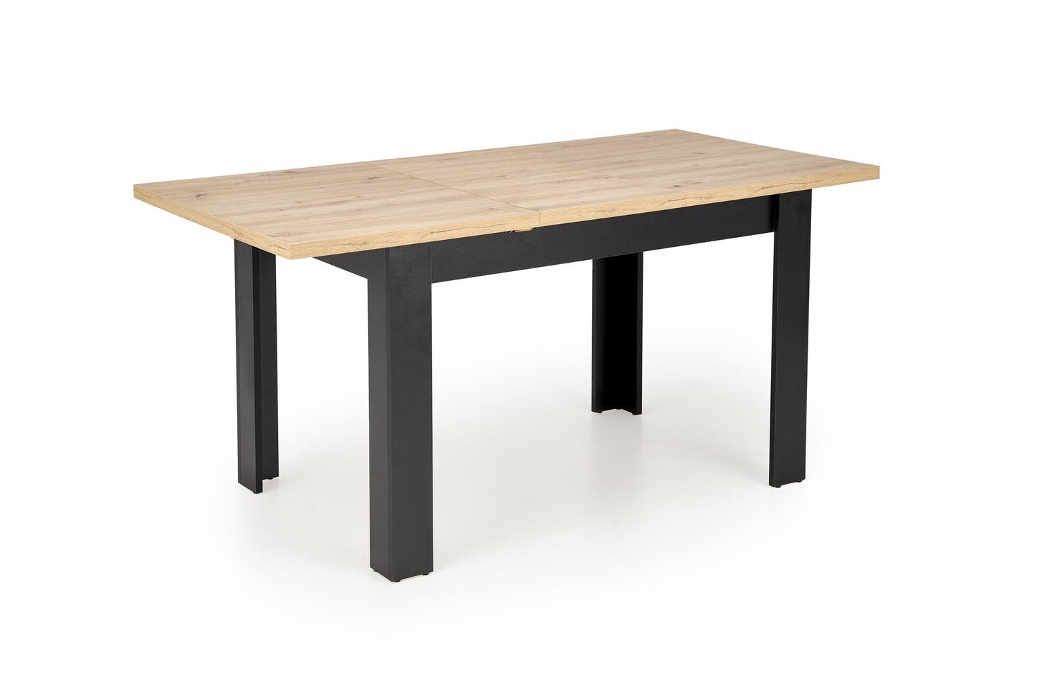 Galds Bagi 120-160/80/77/95 cm amatnieks ozols/melns - N1 Home