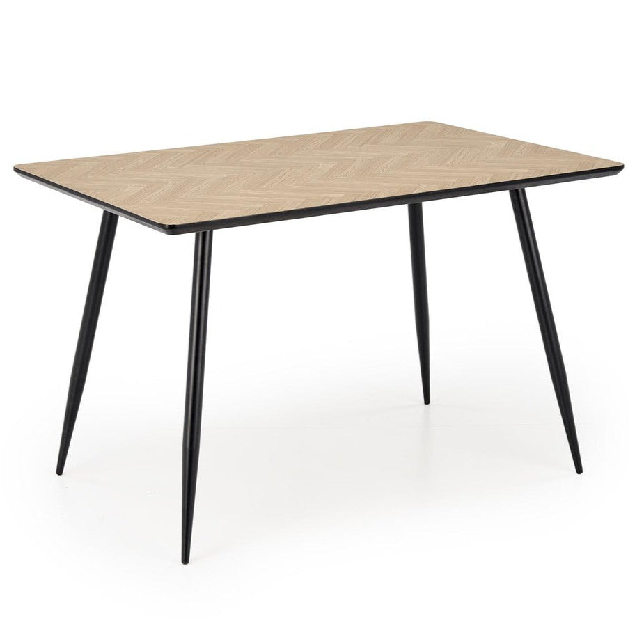 Galds Bert 120/80/77/107 cm dabīgs - N1 Home