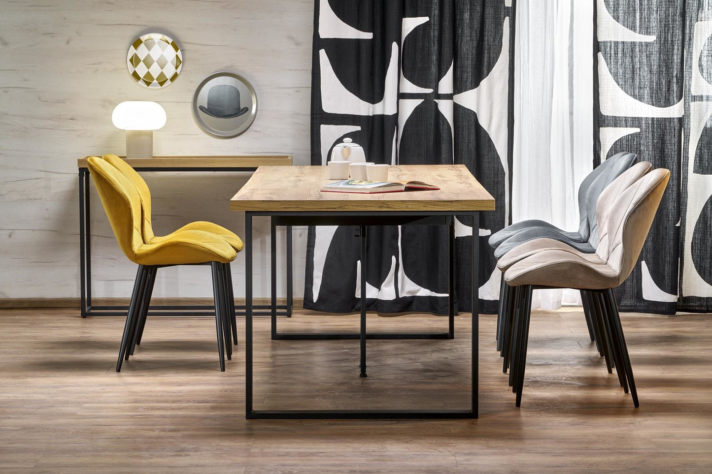 Galds Can 160-310/90/76/76-136 cm ozols - N1 Home