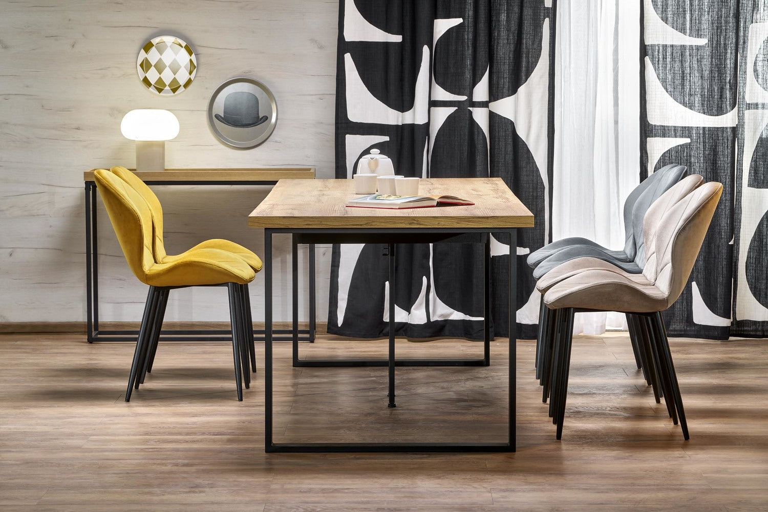 Galds Can 160-310/90/76/76-136 cm ozols - N1 Home