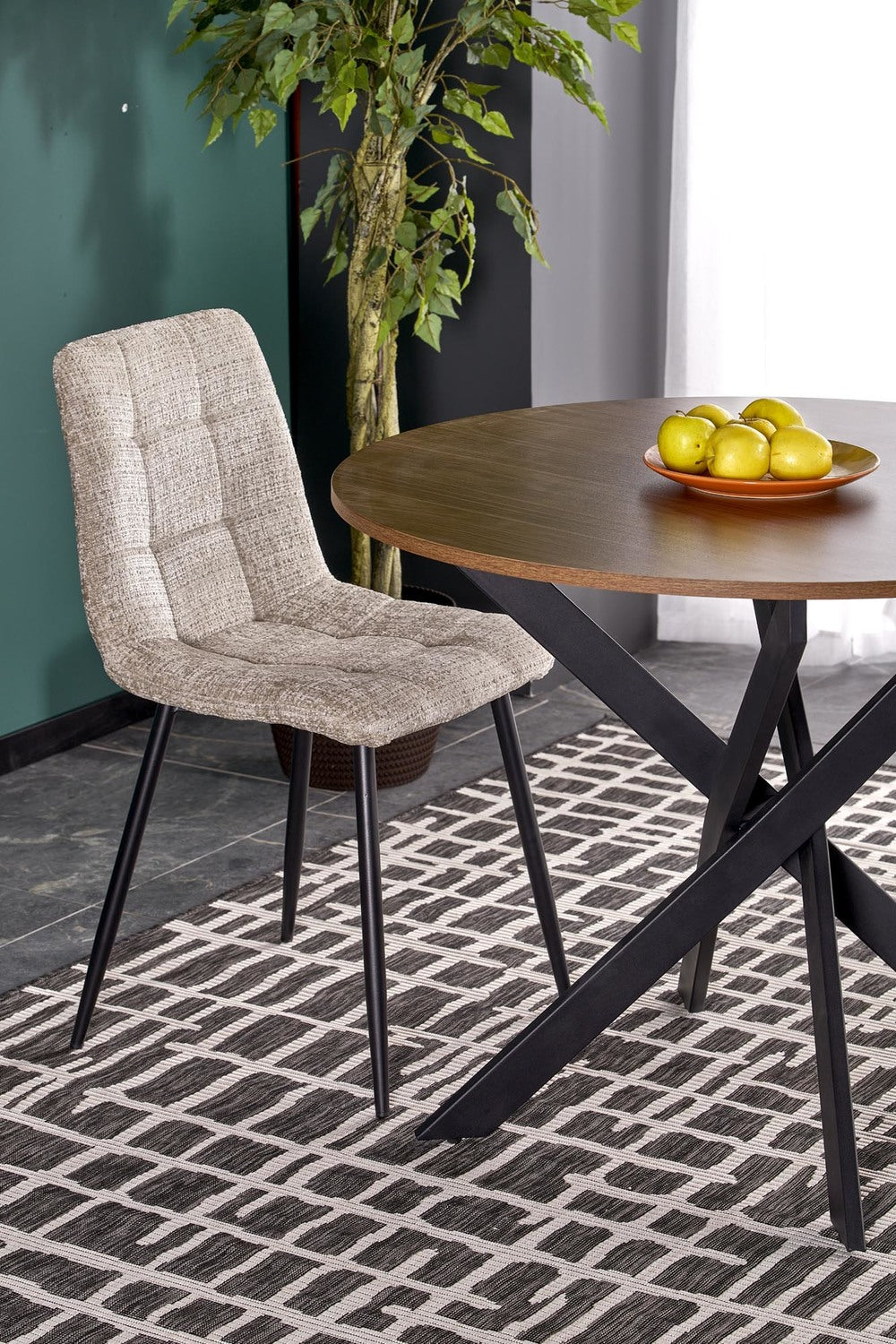 Galds Ed 100/76/55 cm rieksts - N1 Home