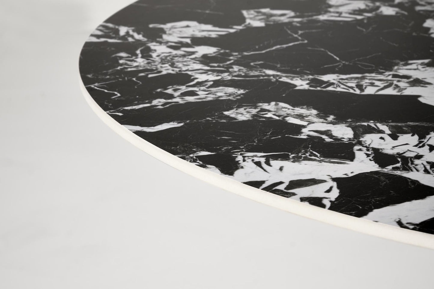 Galds Nova 120/77 cm melns marmors - N1 Home