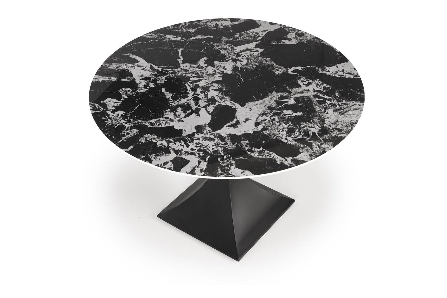 Galds Nova 120/77 cm melns marmors - N1 Home