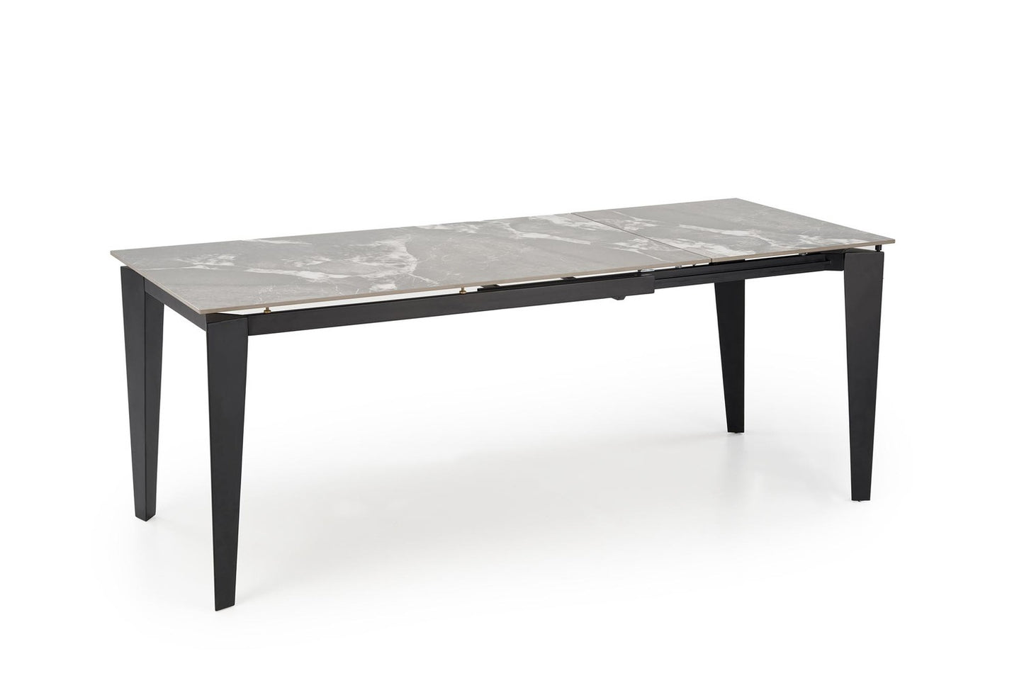 Galds Feix 81/76/141-184 cm pelēks marmors - N1 Home