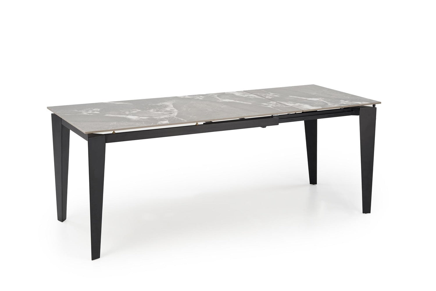 Galds Feix 81/76/141-184 cm pelēks marmors - N1 Home