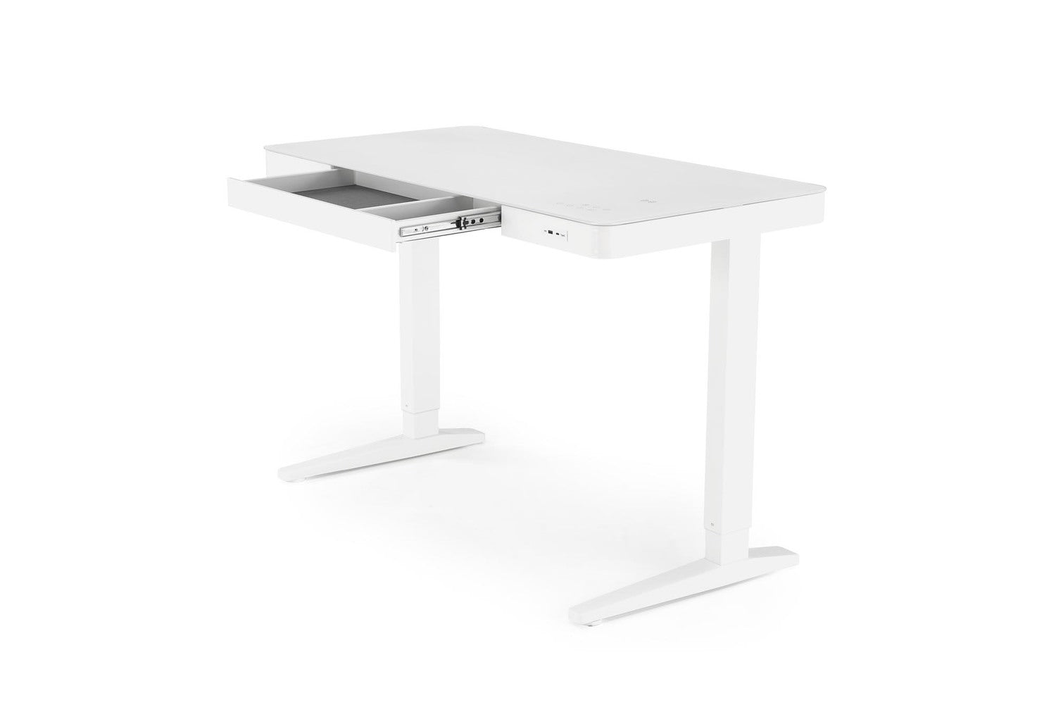 Rakstāmgalds LP 120/60/77-120 cm balts - N1 Home