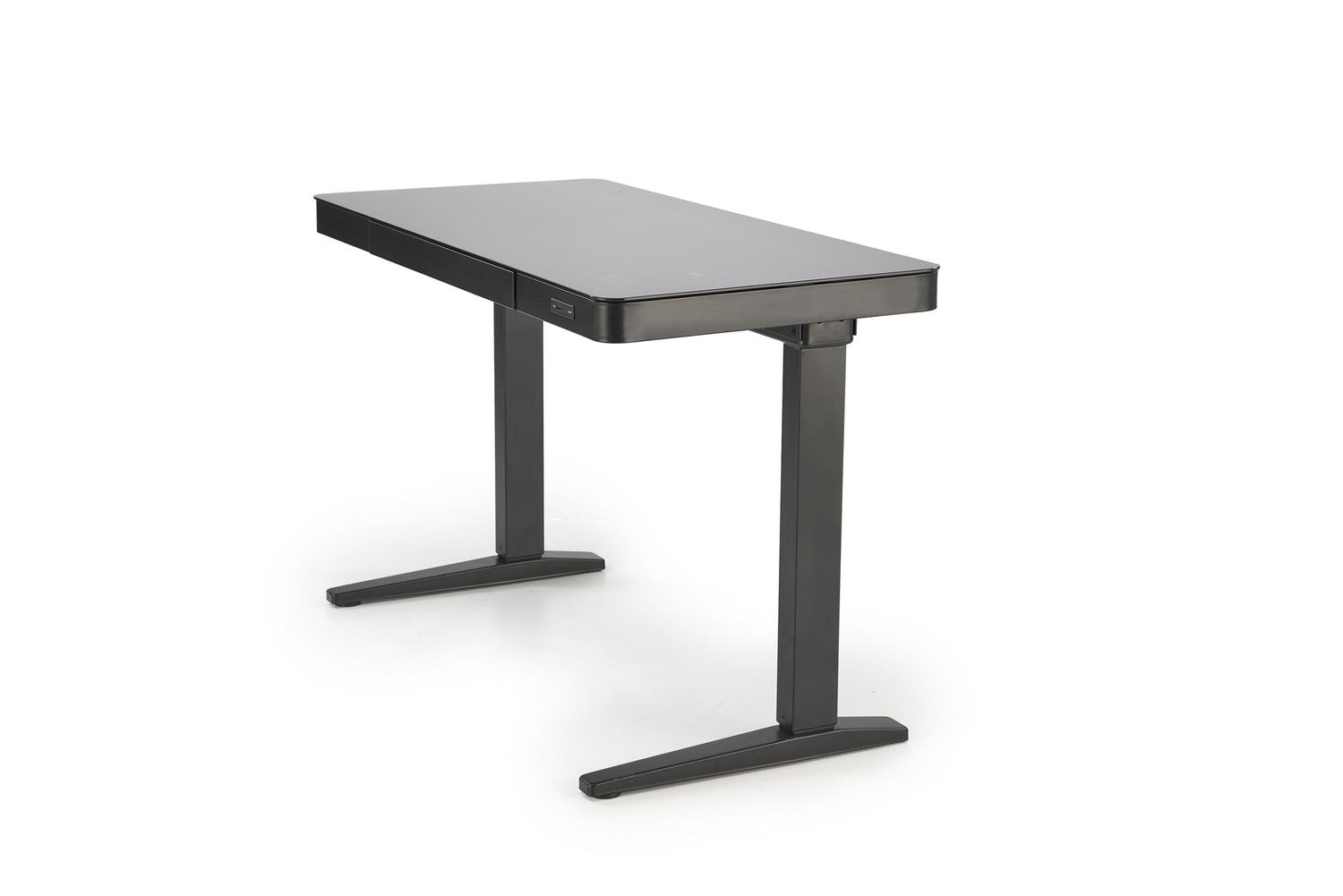 Rakstāmgalds LP 120/60/77-120 cm melns - N1 Home