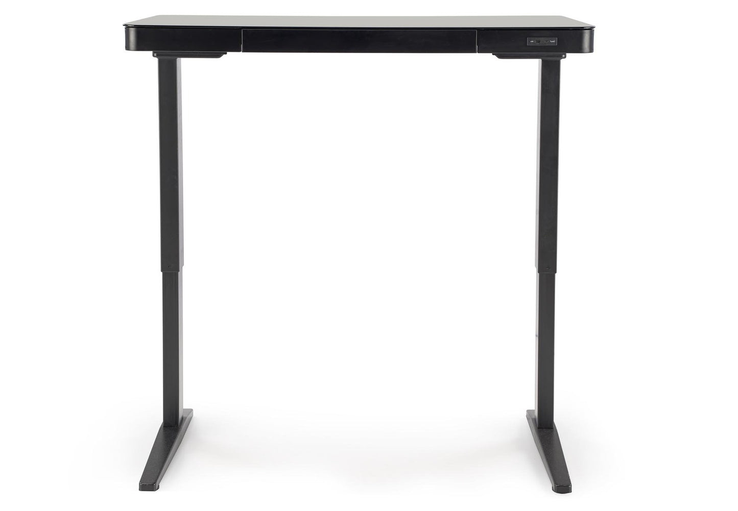 Rakstāmgalds LP 120/60/77-120 cm melns - N1 Home