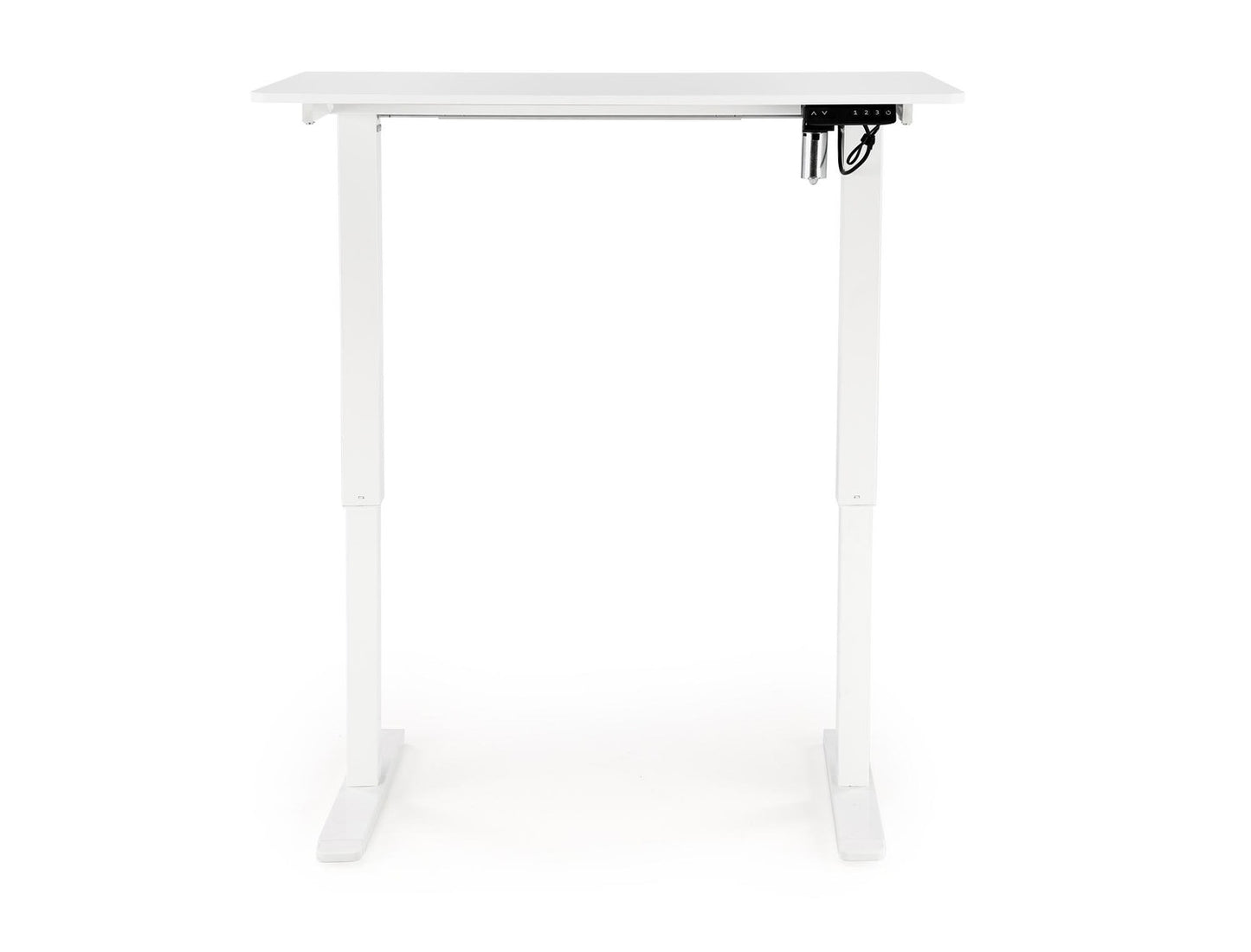 Rakstāmgalds ar augstuma regulēšanas funkciju 105/56/73-118 cm balts - N1 Home