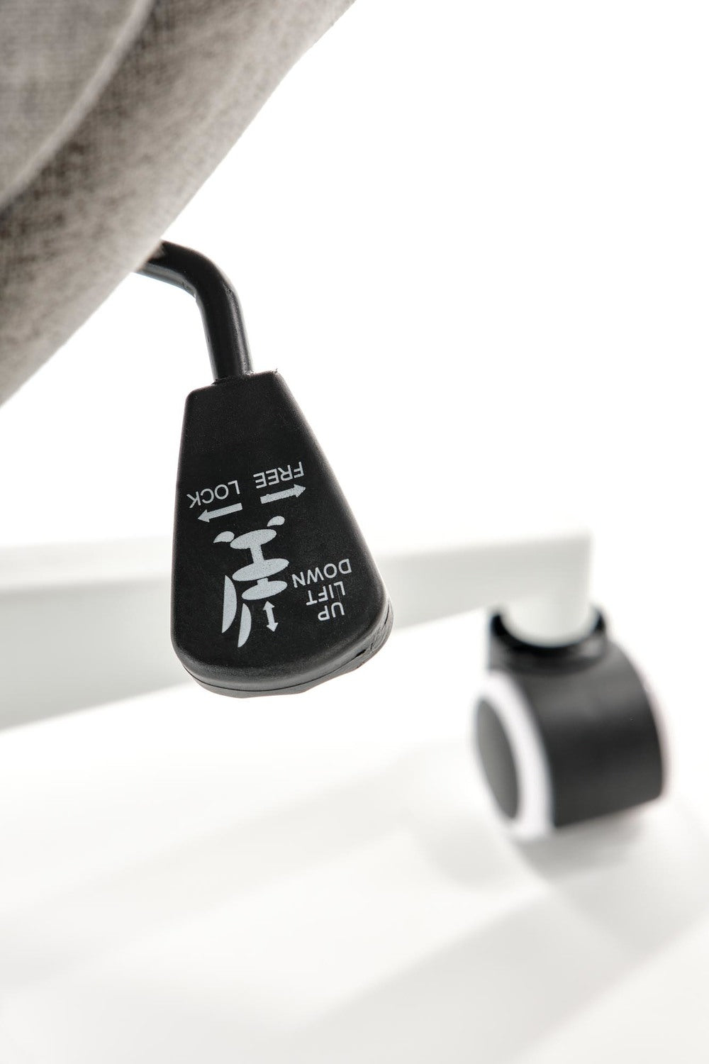 Krēsls Fal 54/58/101-111/47-57 cm pelēks - N1 Home