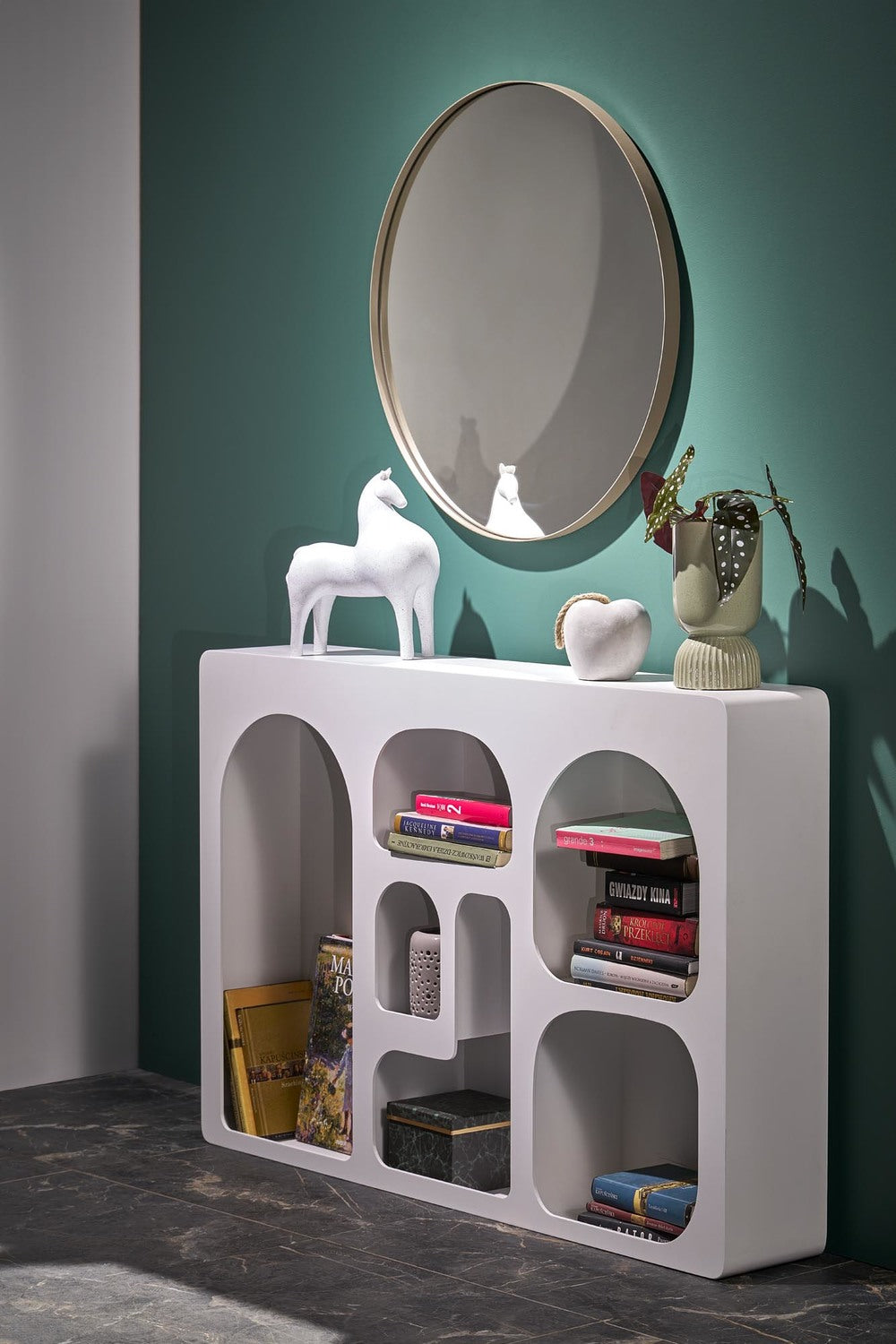 Spogulis Pati 70/70/2 cm šampanieša zelts - N1 Home