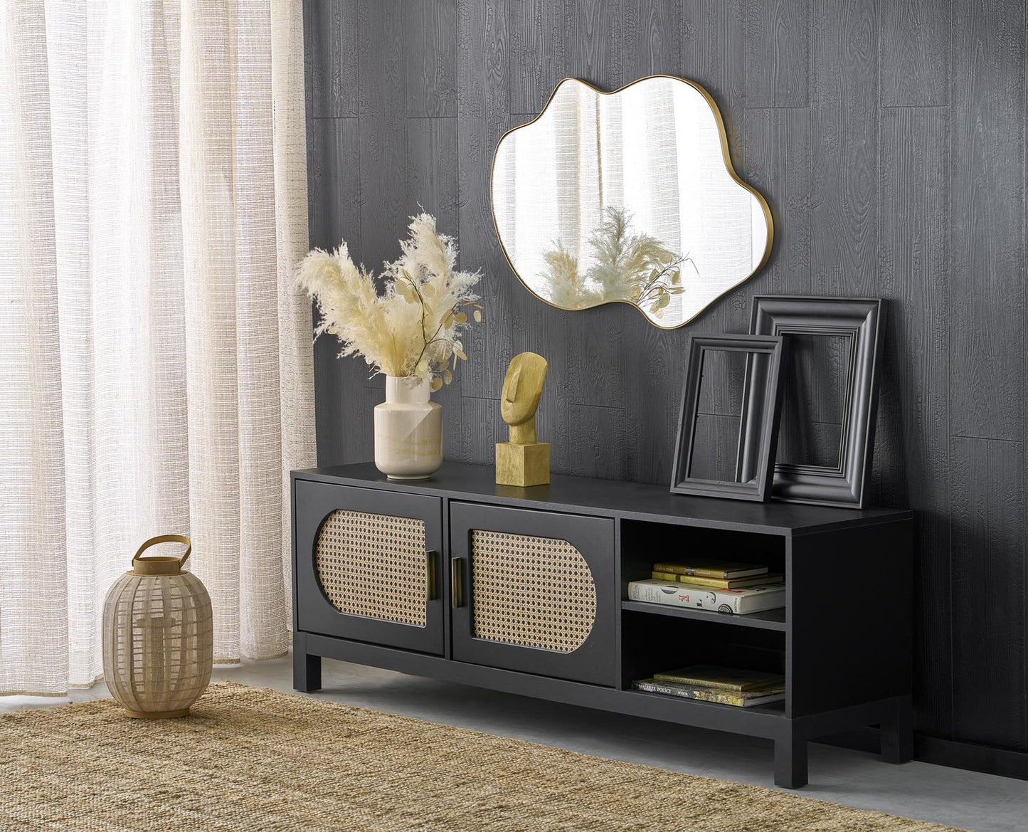 Spogulis Esse 90/56/1,5 cm zelts - N1 Home