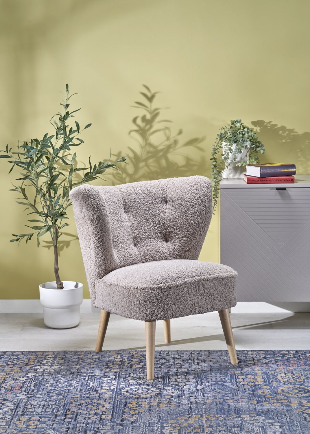 Krēsls Mocc 70/71/81/46 cm tumši brūns - N1 Home