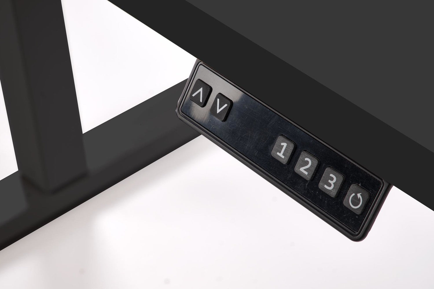 Biroja galds Juras 120/60/75-120 cm melns - N1 Home