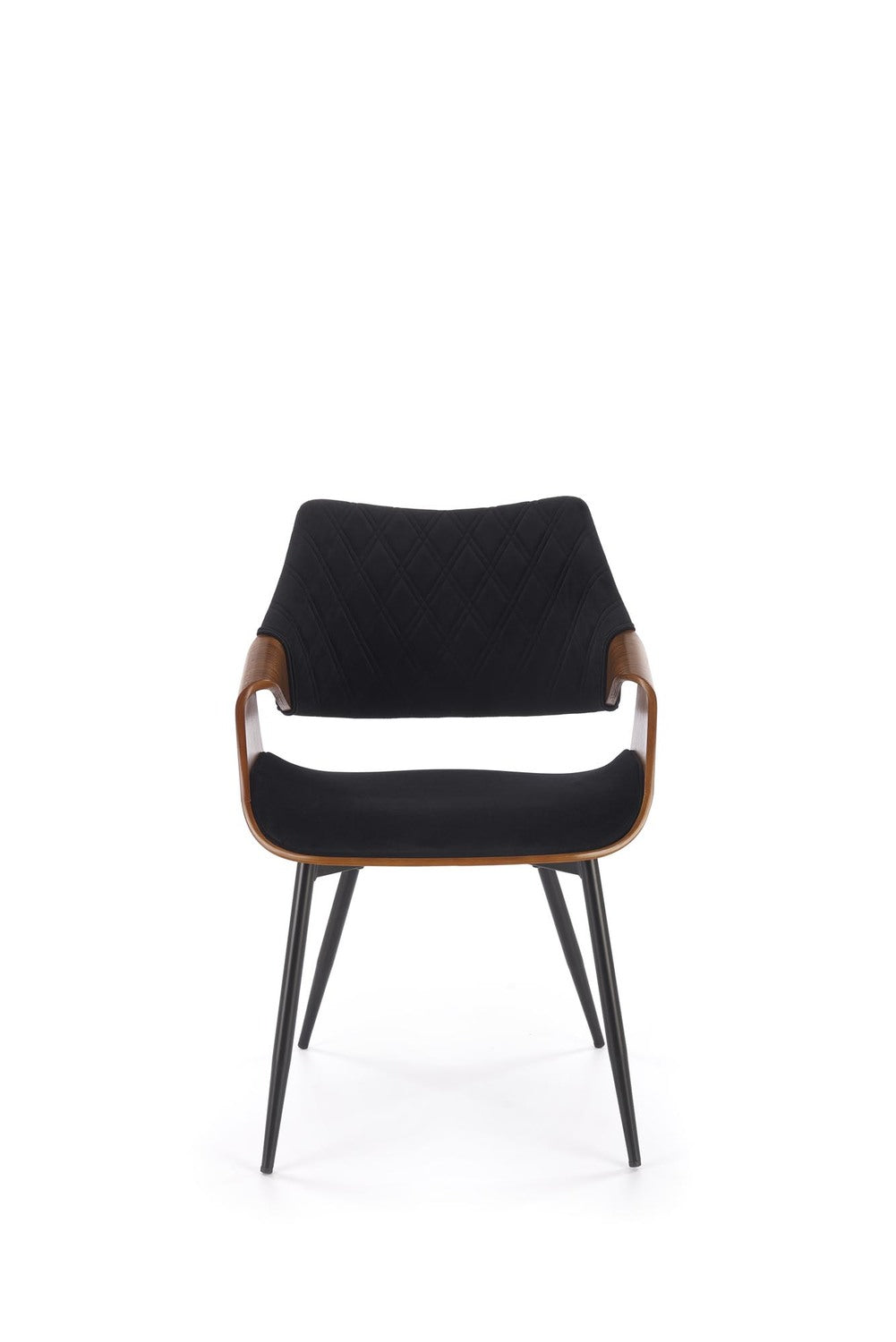 Krēsls Gora  56/55/83/47 cm valrieksts/melns - N1 Home