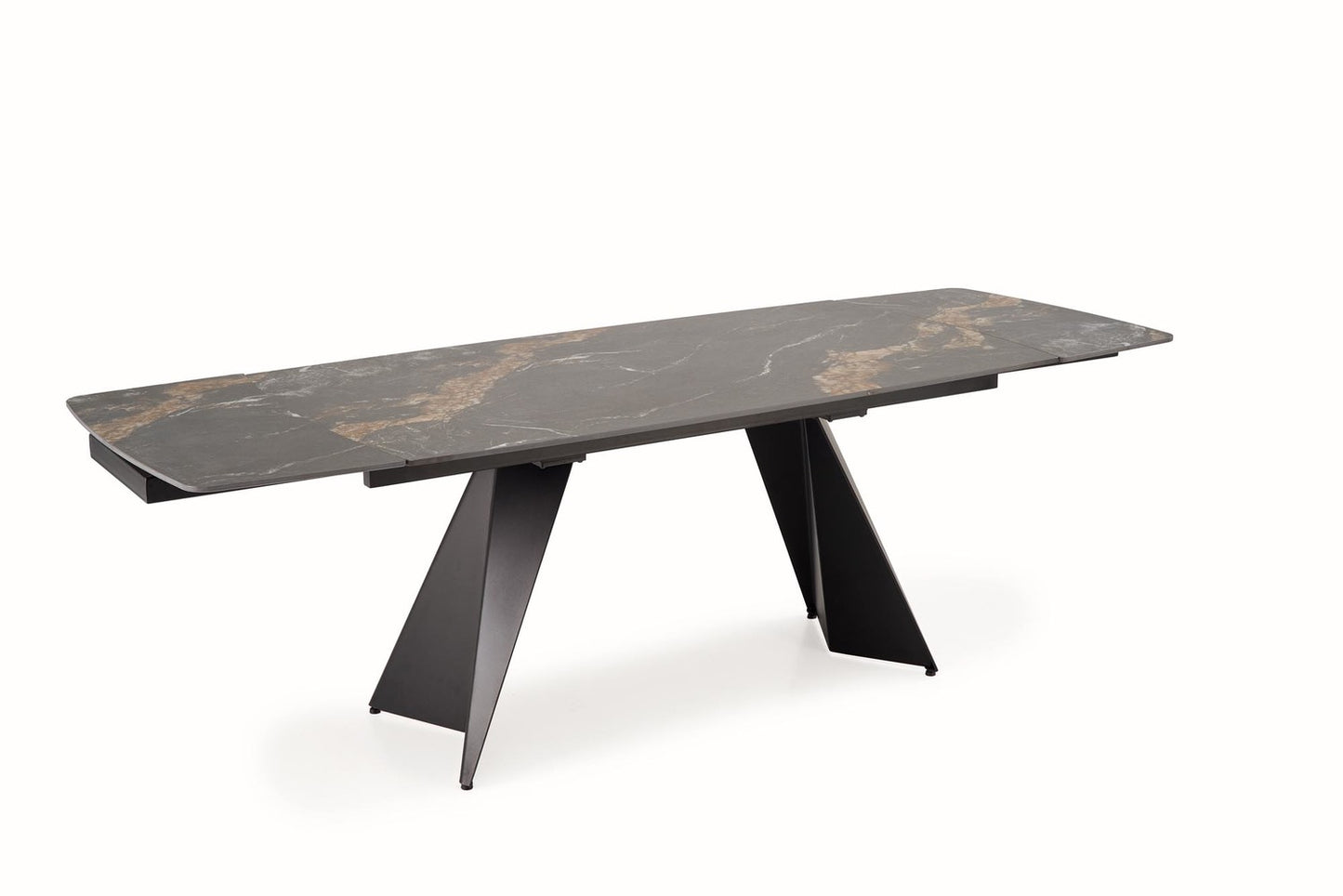 Galds Armini 165/90/77 cm marmors/melns - N1 Home