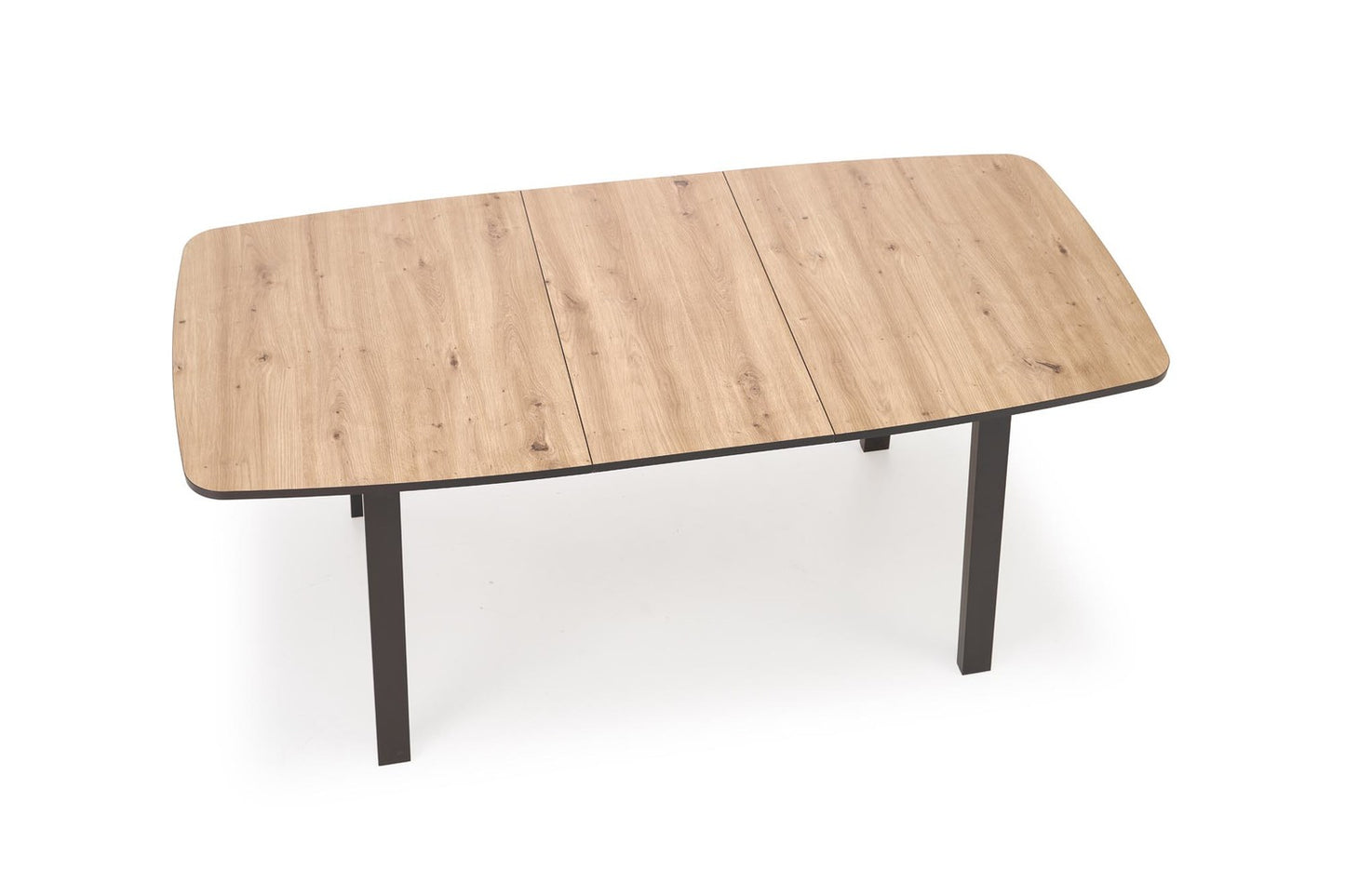 Galds Barrel 130/80/72 cm amatniecisks ozols/melns - N1 Home