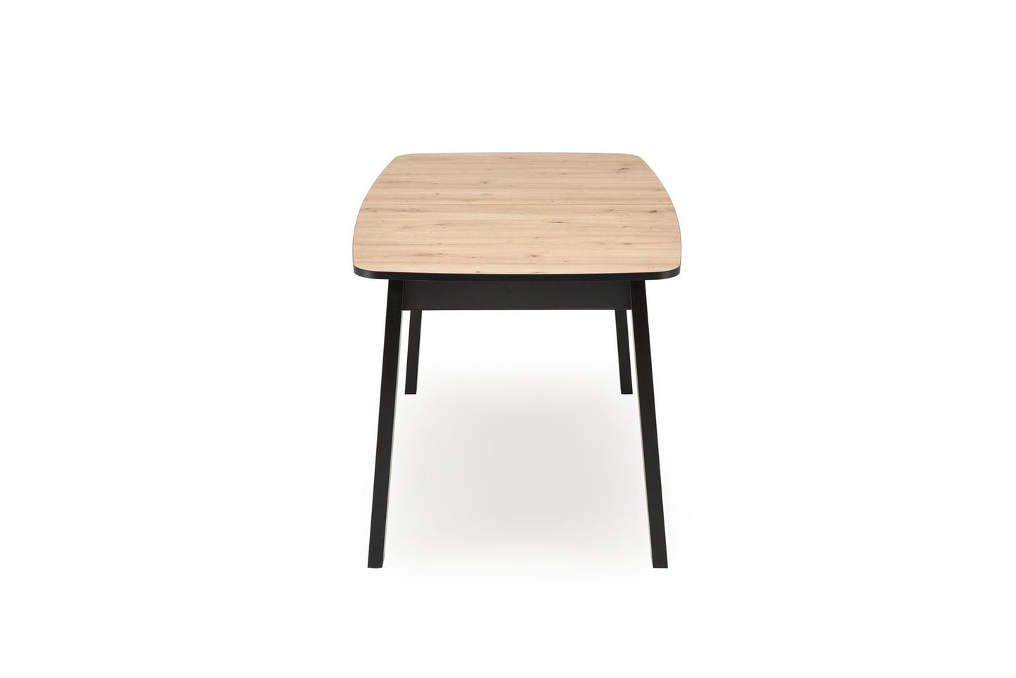 Galds Barrel 130/80/72 cm amatniecisks ozols/melns - N1 Home