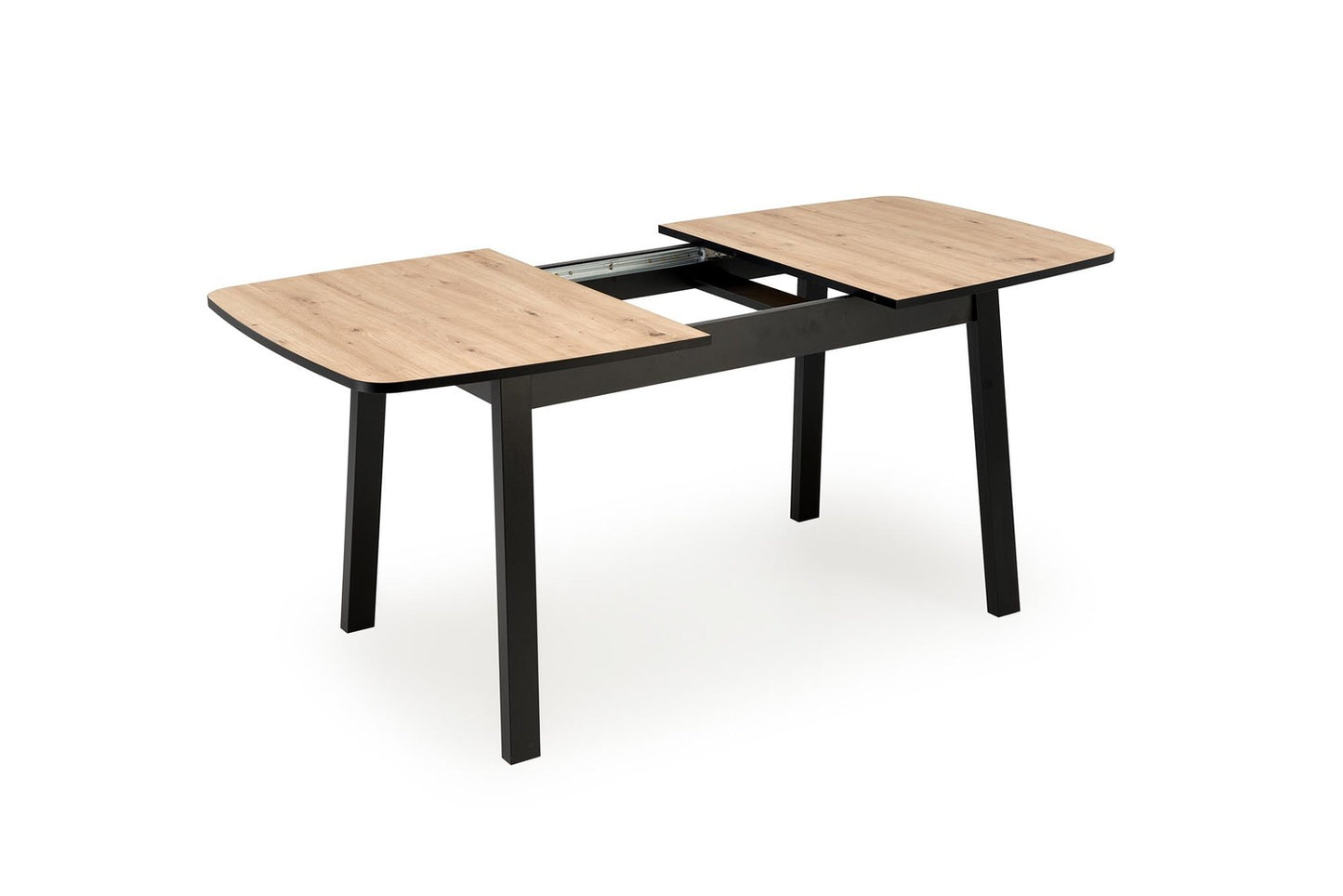 Galds Barrel 130/80/72 cm amatniecisks ozols/melns - N1 Home