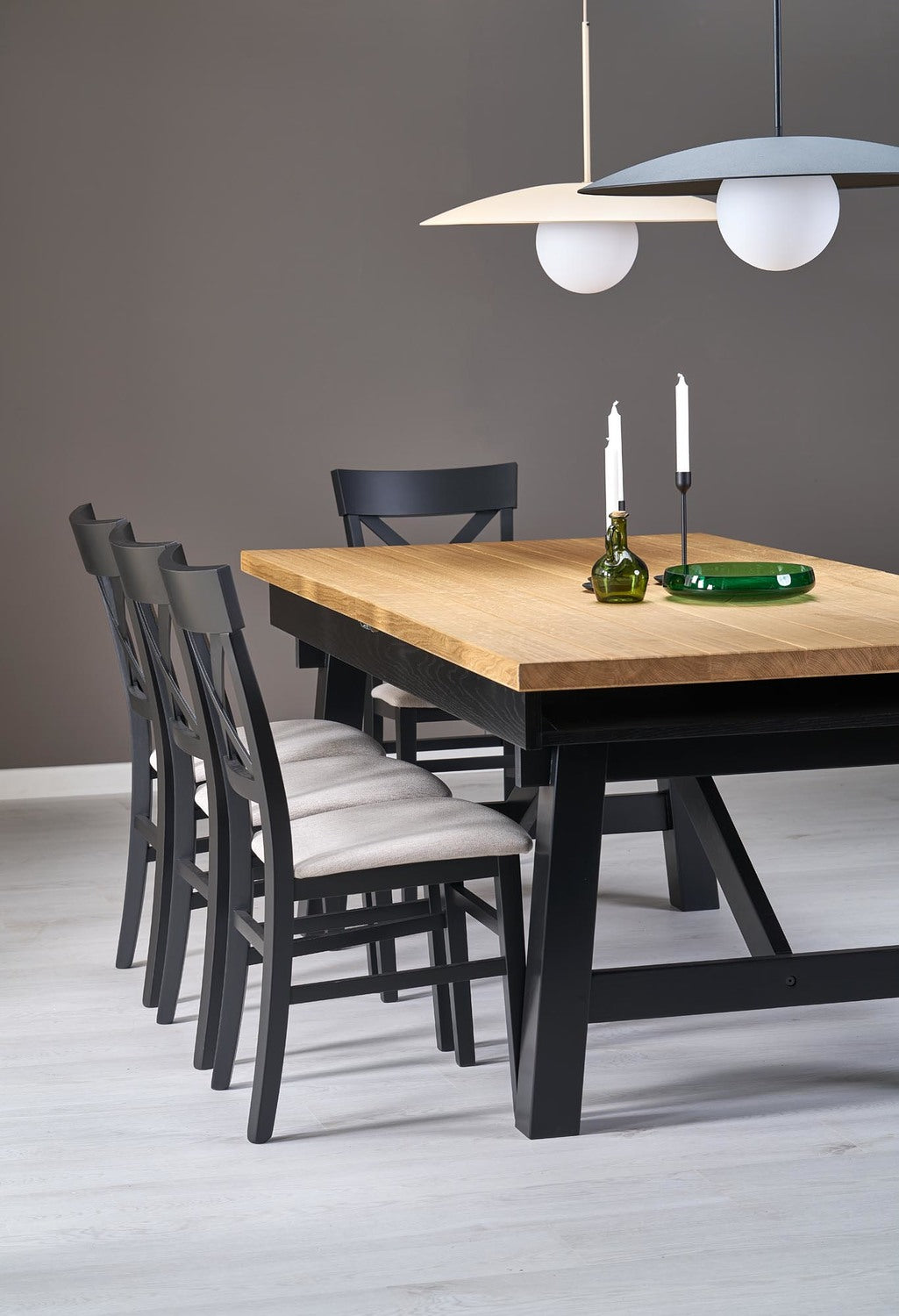 Galds Fresta 200-280/100/77 cm ozols