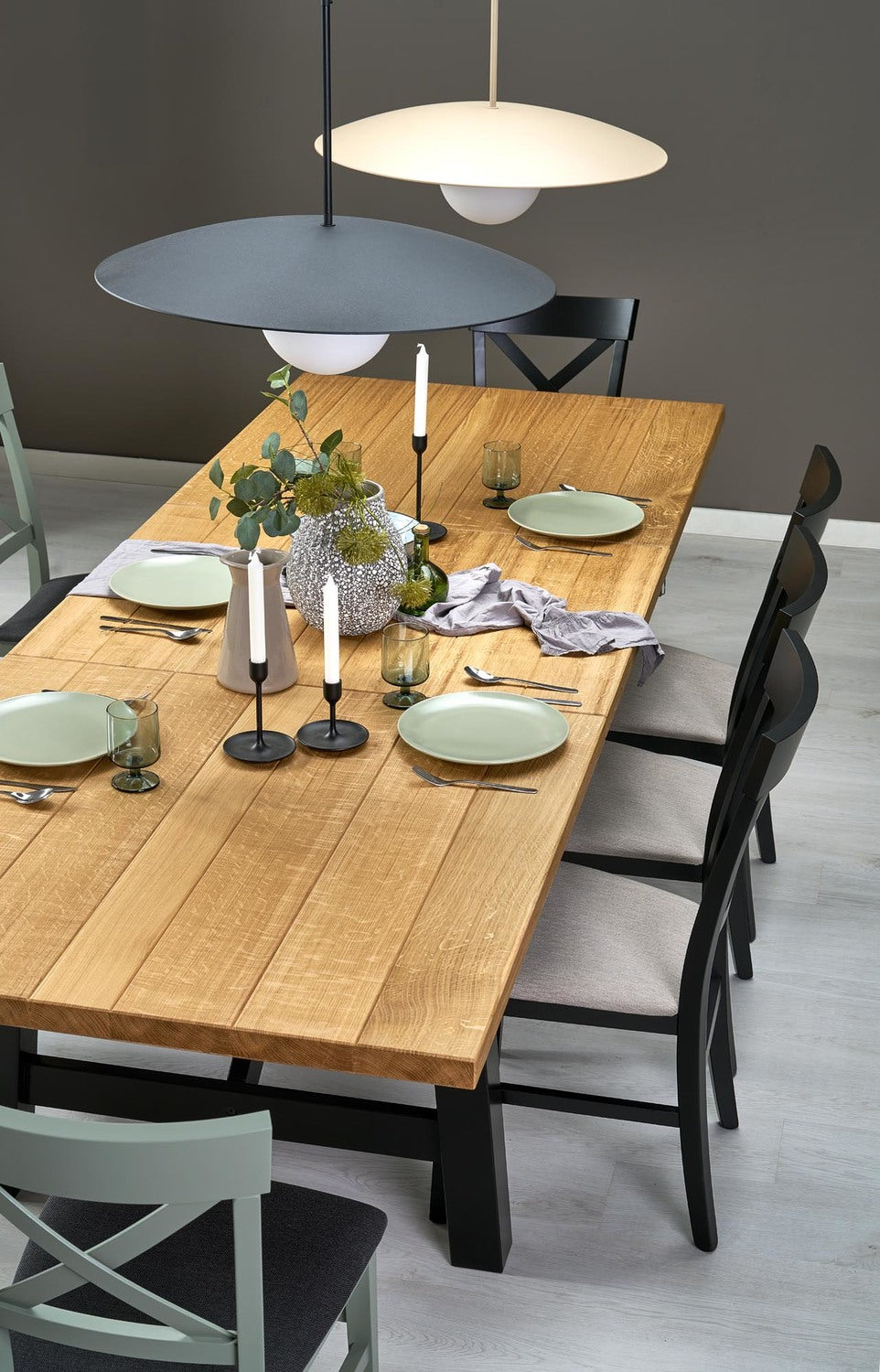 Galds Fresta 200-280/100/77 cm ozols