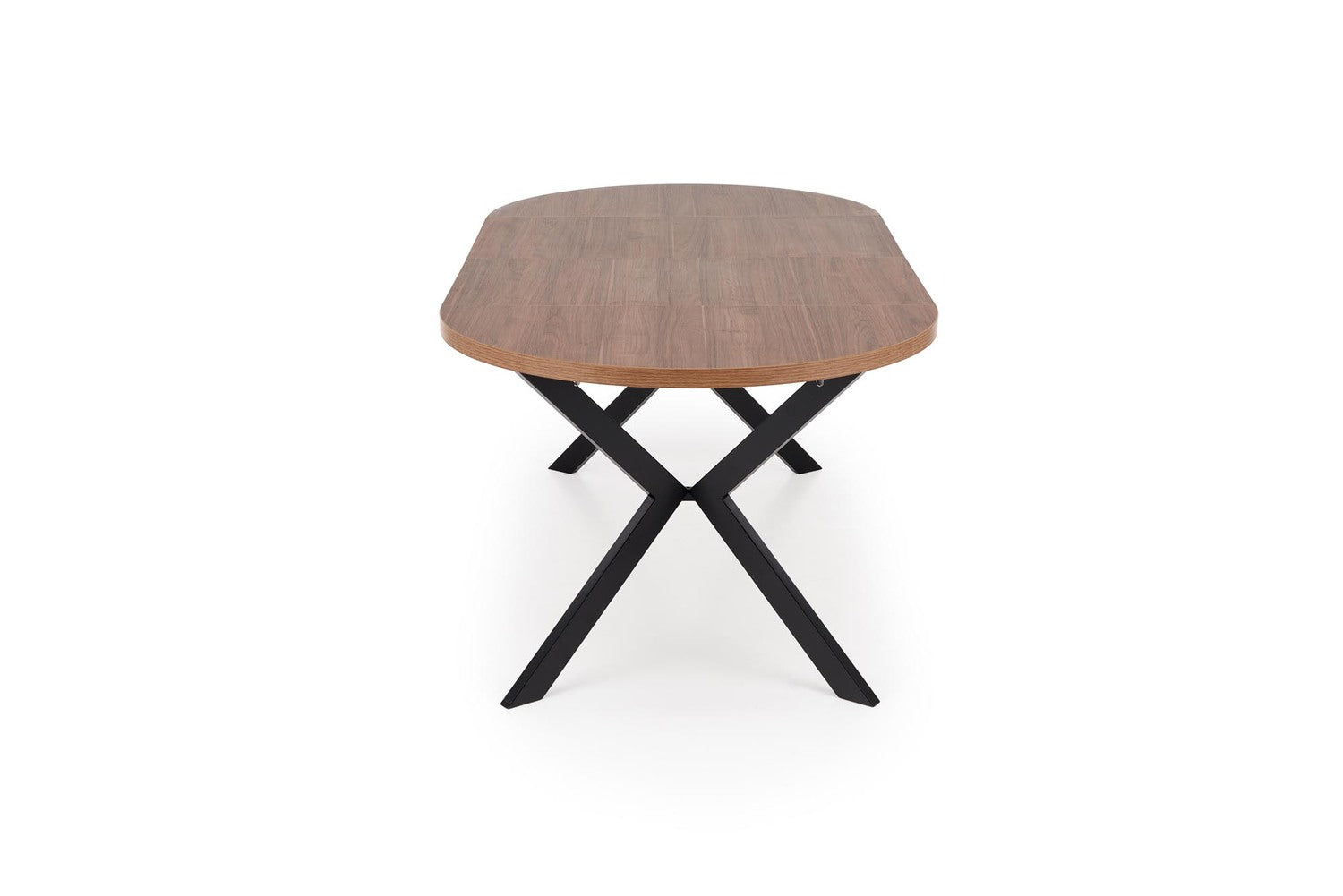 Galds Pero 100/75 cm valrieksts/melns - N1 Home