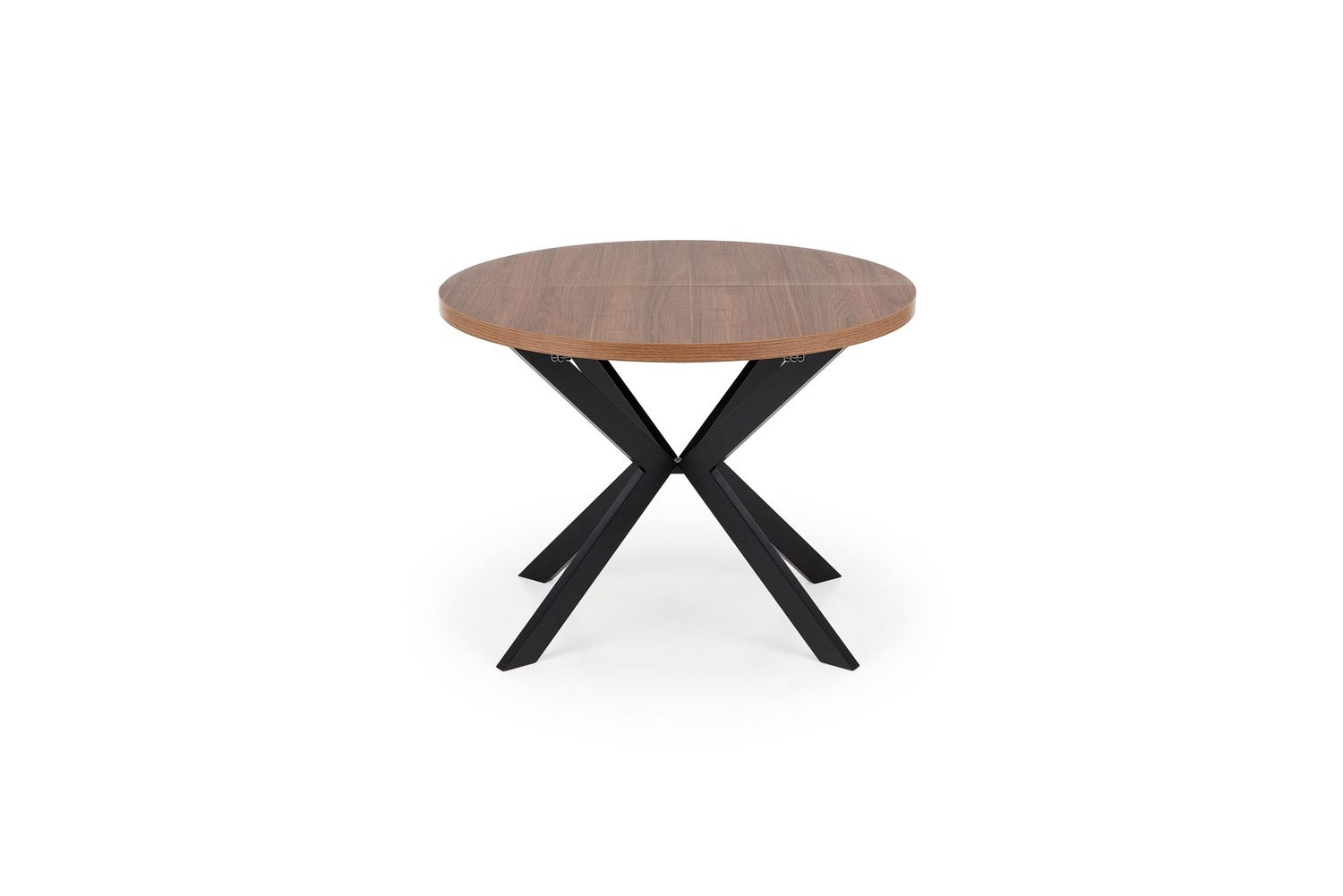 Galds Pero 100/75 cm valrieksts/melns - N1 Home