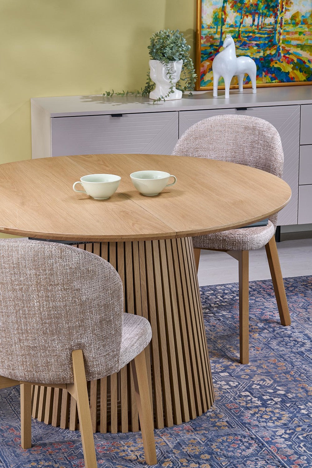 Krēsls Noria 86/48/56/50 cm ozols/bešs - N1 Home