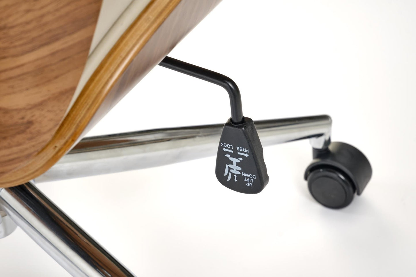 Krēsls Timba 72/68/114-122/46-54 cm valrieksts/bēšs