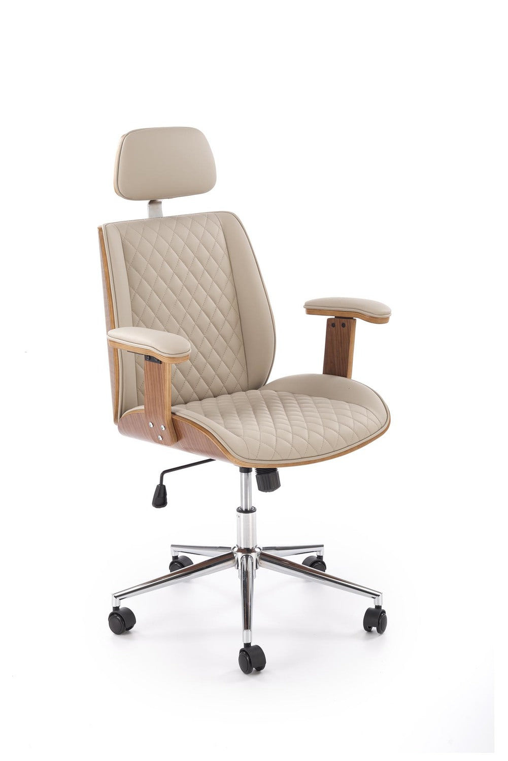 Krēsls Timba 72/68/114-122/46-54 cm valrieksts/bēšs