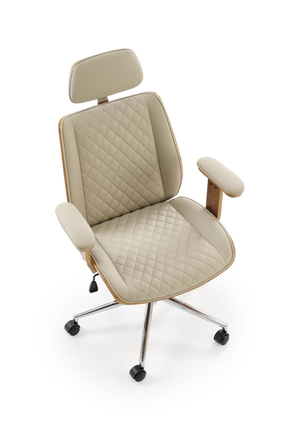 Krēsls Timba 72/68/114-122/46-54 cm valrieksts/bēšs