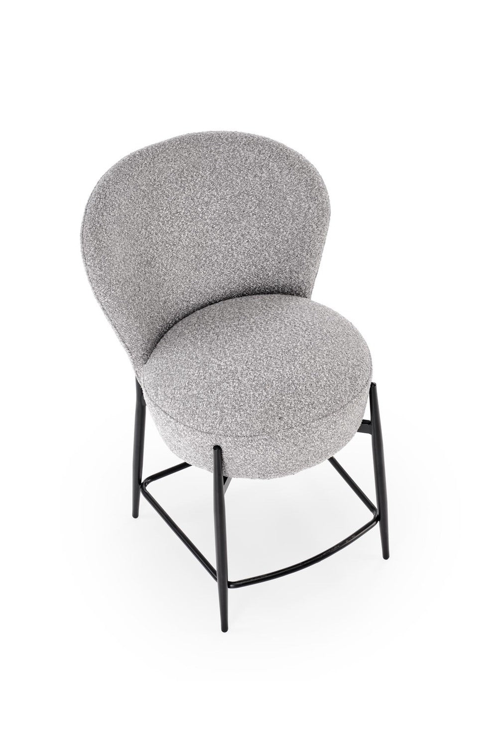 Bāra krēsls Kruza 57/61/95/65 cm pelēks