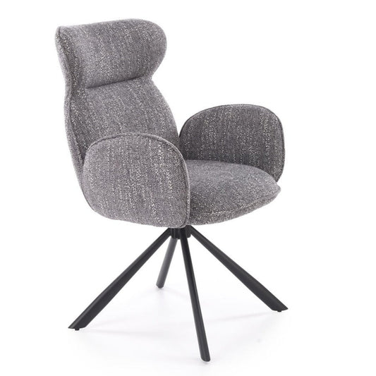 Krēsls Loko 63/64/93/50 cm pelēks - N1 Home