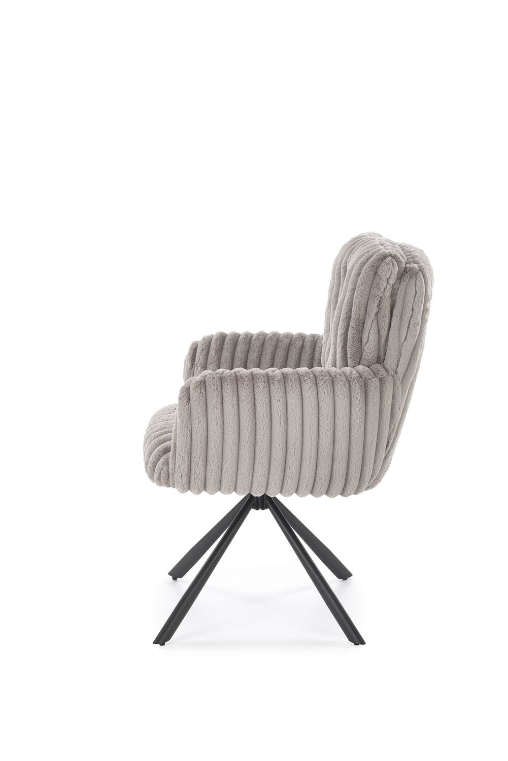 Krēsls Lido 62/68/93/52 cm pelēks - N1 Home