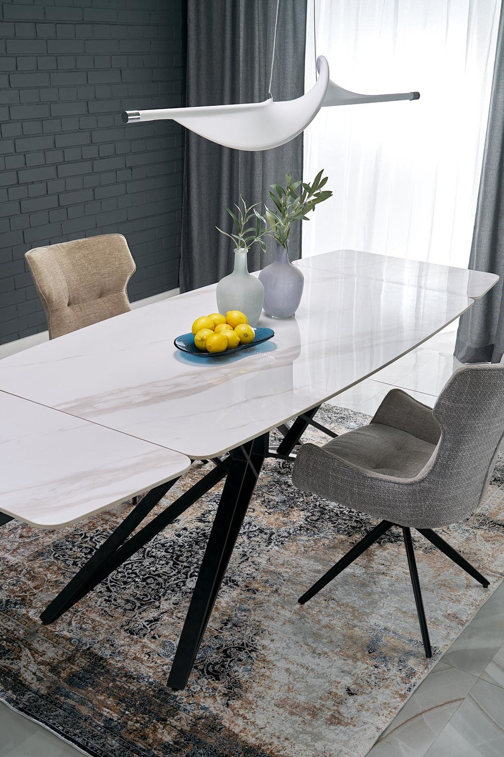 Krēsls Orkas 55/64/88/48 cm bēšs - N1 Home