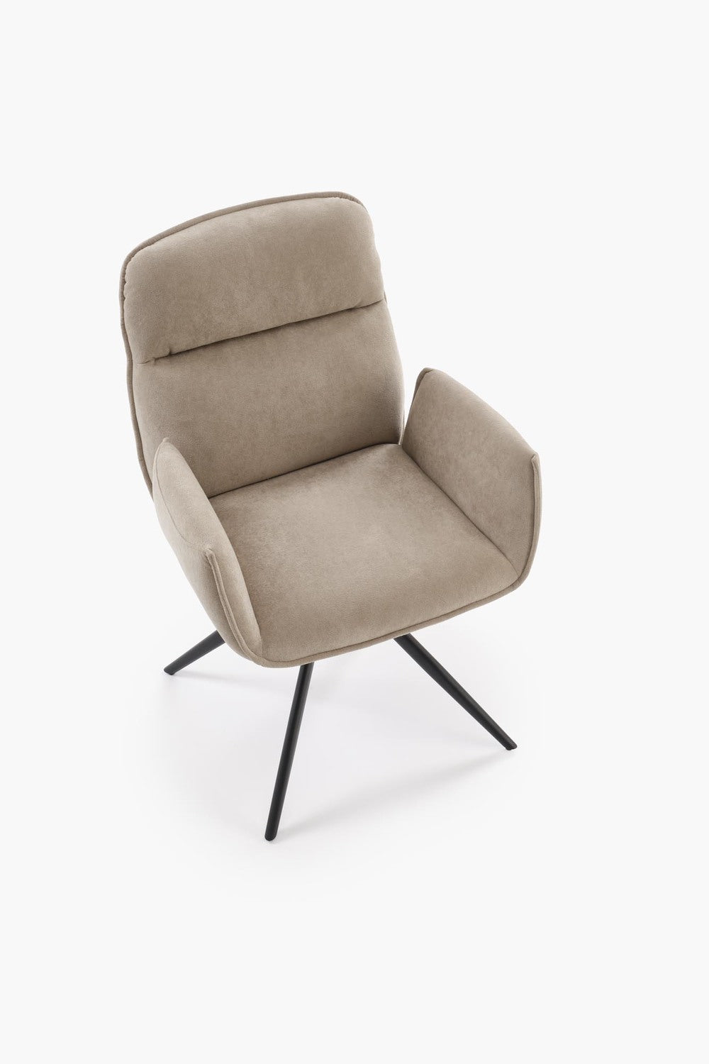 Krēsls Kohto 60/60/88/49 cm tumši bēšs - N1 Home