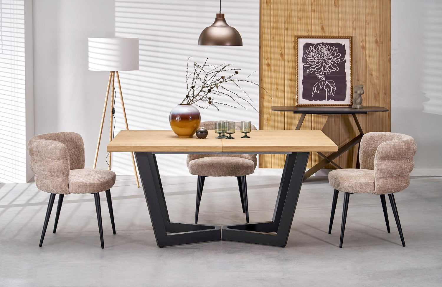 Krēsls Borif 62/64/79/51 cm bēšs - N1 Home