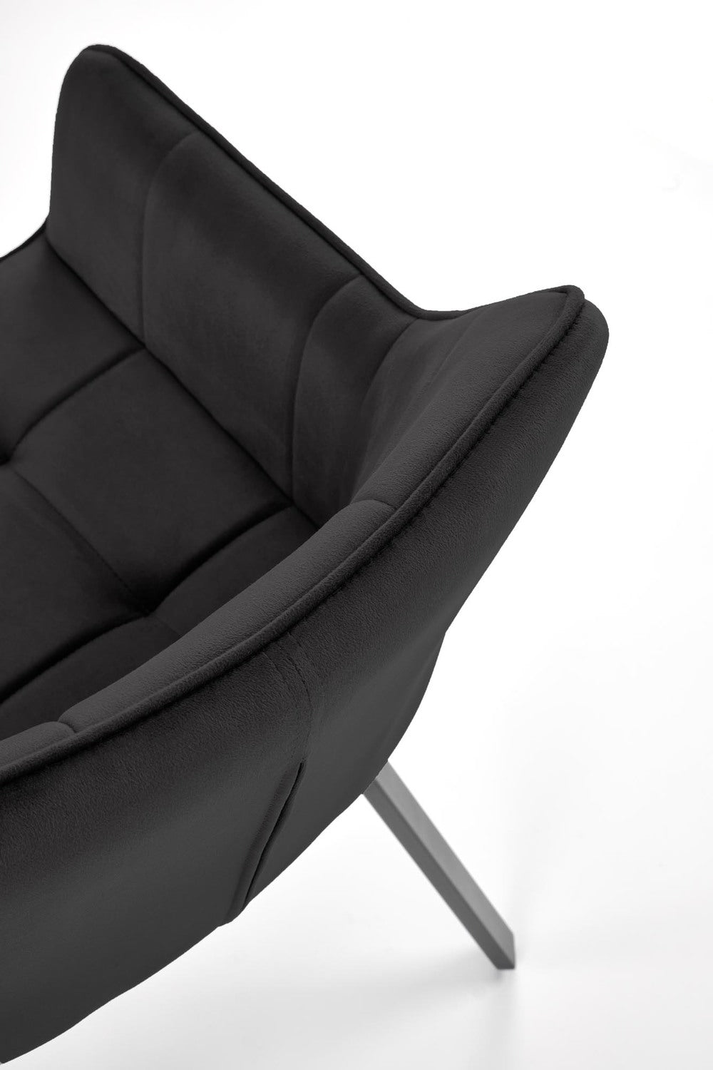 Krēsls Moniks 55/60/89/50 cm melns - N1 Home