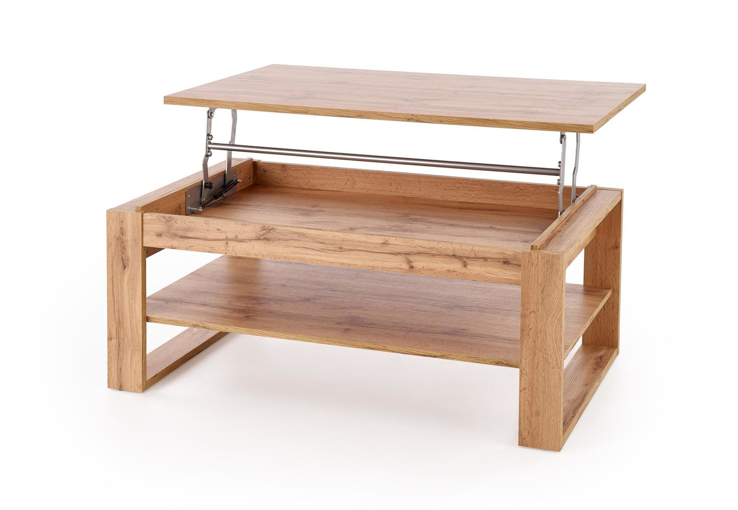 Kafijas galds Bets 114/65-92/50-72 cm amatnieciskais ozols - N1 Home