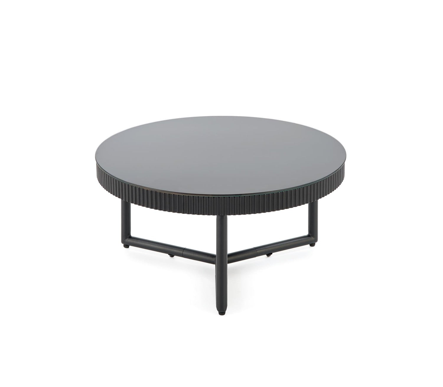 Kafijas galds Kosmo 80/45; 60/30 cm melns - N1 Home