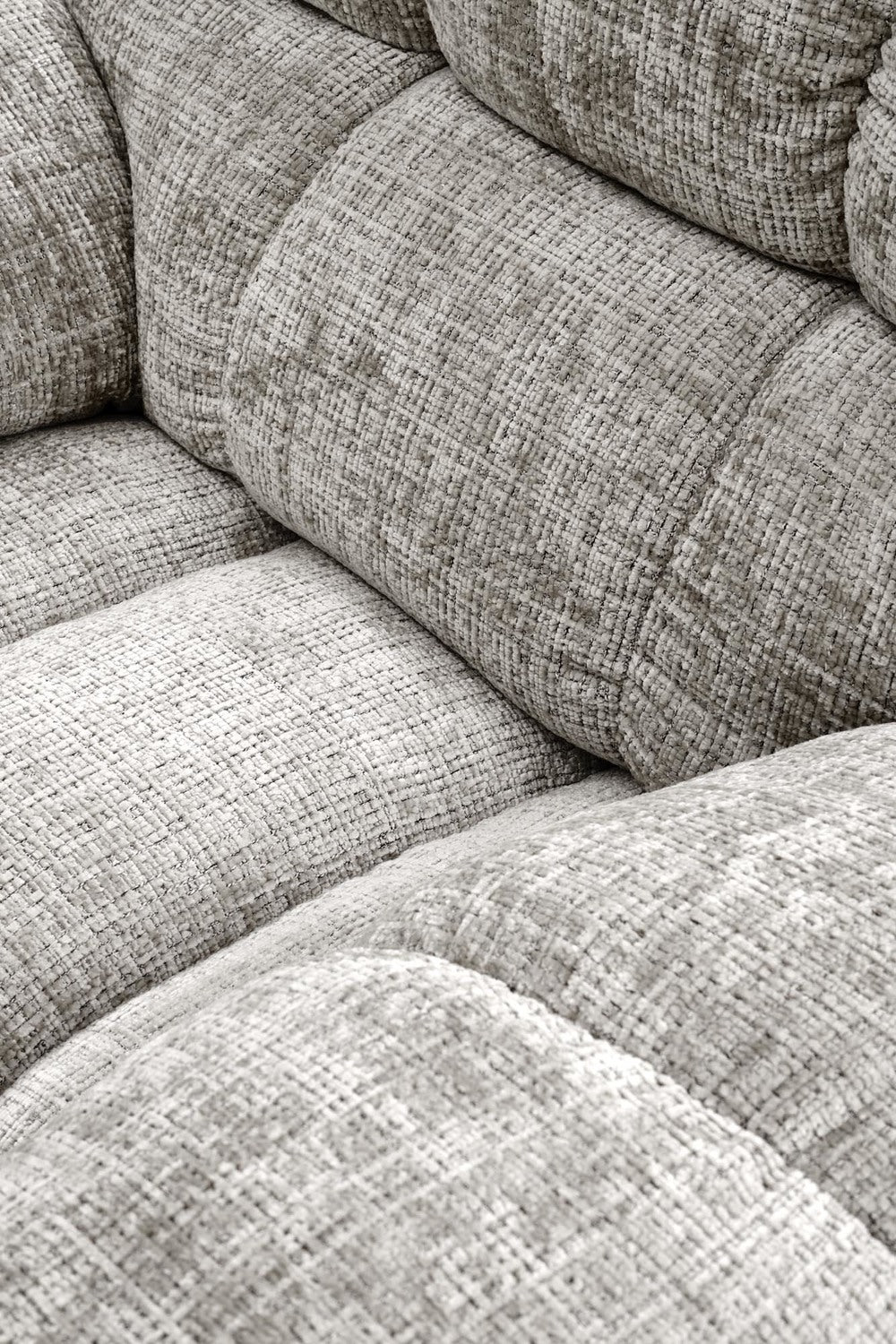 Krēsls Amols 105/168-100/86-100/55-50 cm pelēks